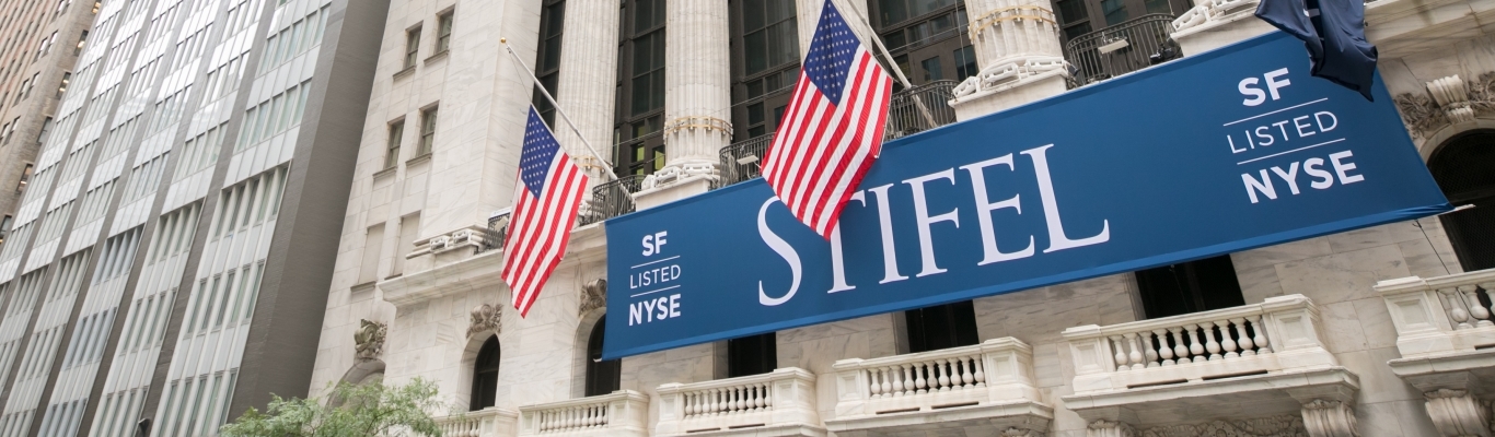 Stifel banner at NYSE